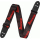 Ibanez GSD50 Red Guitar strap