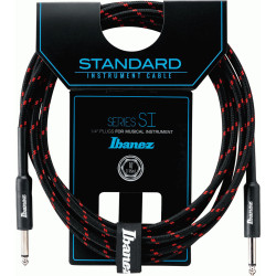 The Ibanez SI10 - Guitar Cable BLACK * WINE
