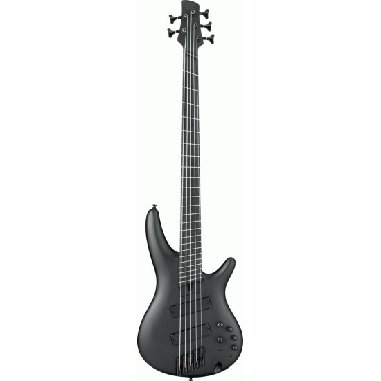 The Ibanez SRMS625EX BKF Electric 5-String Bass