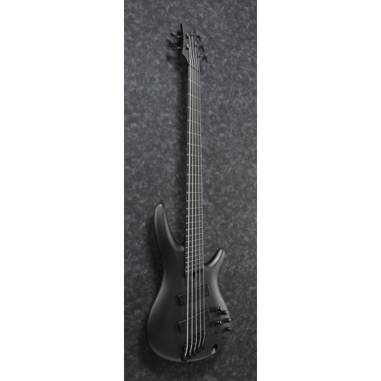The Ibanez SRMS625EX BKF Electric 5-String Bass
