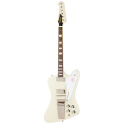 Epiphone 1963 Firebird V With Maestro Vibrola Reissue, Polaris White