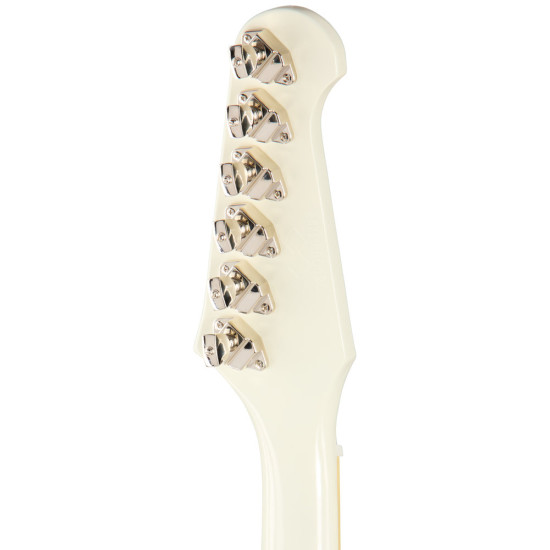 Epiphone 1963 Firebird V With Maestro Vibrola Reissue, Polaris White