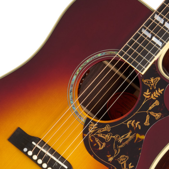 Epiphone Hummingbird Deluxe EC Autumn Burst