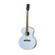 Epiphone J-180 LS Inc Hard Case Frost Blue