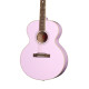 Epiphone J-180 LS Inc Hard Case Pink