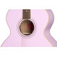 Epiphone J-180 LS Inc Hard Case Pink