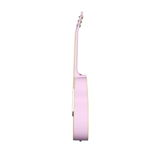 Epiphone J-180 LS Inc Hard Case Pink