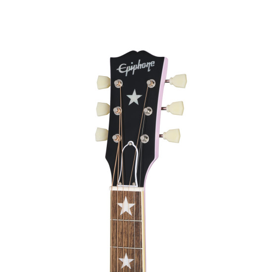 Epiphone J-180 LS Inc Hard Case Pink