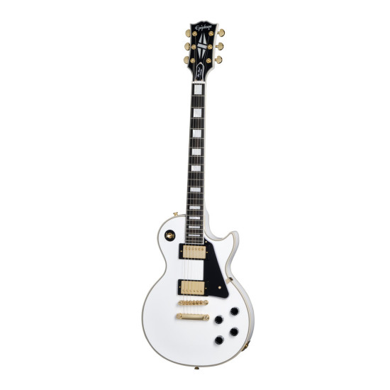 Epiphone Les Paul Custom Inc Hard Case Alpine White