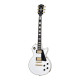 Epiphone Les Paul Custom Inc Hard Case Alpine White