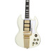 Epiphone 1963 Les Paul SG Custom Maestro Inc Hard Case Classic White