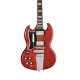 Epiphone 1964 SG Standard Reissue with Maestro Vibrola Left Handed, Cherry Red