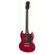 The Epiphone SG Special Satin E1 Worn Heritage Cherry