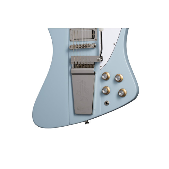 Epiphone 1963 Firebird V Maestro In Case Frost Blue