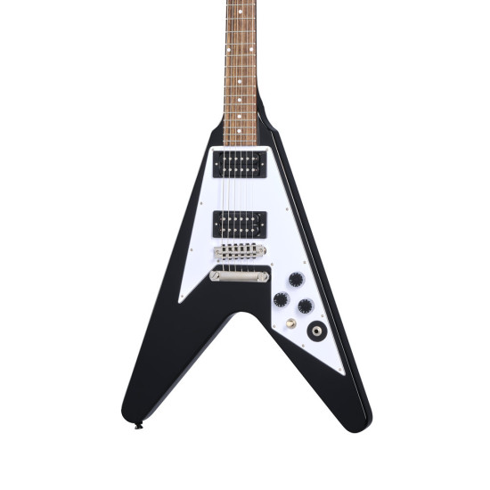 Epiphone Kirk Hammett 1979 Flying V Ebony Including Hard case