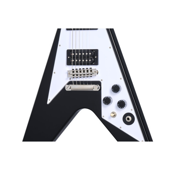 Epiphone Kirk Hammett 1979 Flying V Ebony Including Hard case