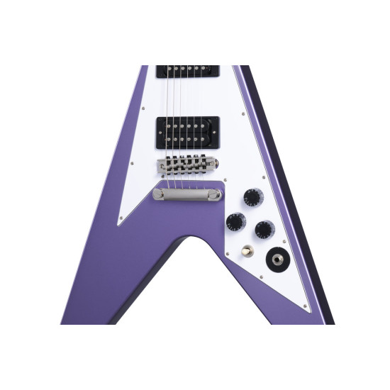 Epiphone Kirk Hammett 1979 Flying V Purple Metallic Including Hard case
