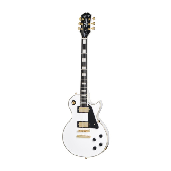 Epiphone Les Paul Custom Alpine White Including Premium Gig Bag