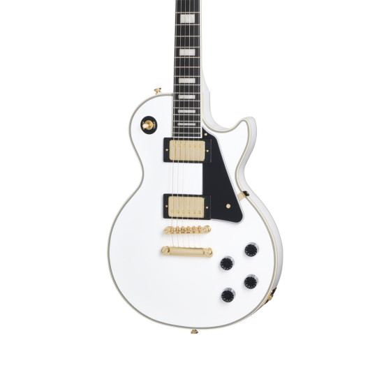 Epiphone Les Paul Custom Alpine White Including Premium Gig Bag