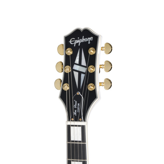 Epiphone Les Paul Custom Alpine White Including Premium Gig Bag