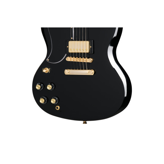 Epiphone SG Custom Ebony Left Handed Including Premium Gig Bag