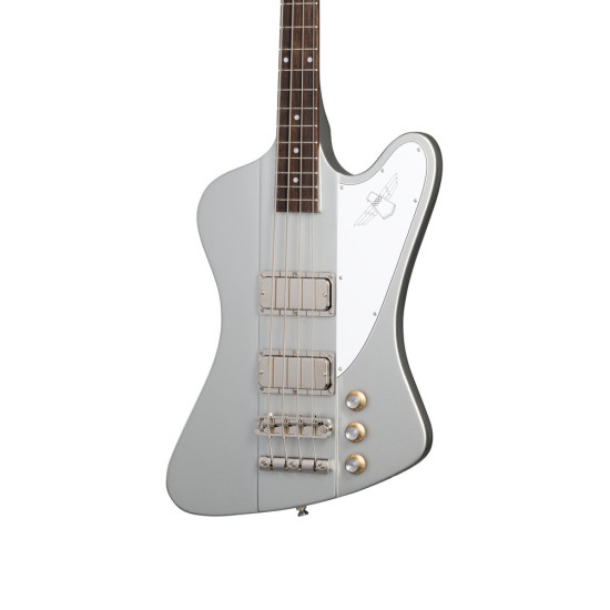 Epiphone Thunderbird 64 In Gig Bag Silver Mist