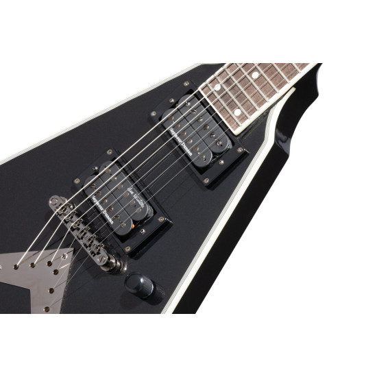 Epiphone Dave Mustaine Flying V Custom Black Metallic