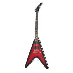 Epiphone Dave Mustaine Flying V Prophecy Aged Dark Red Burst