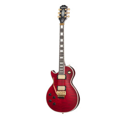 Epiphone Alex Lifeson Les Paul Custom Axcess Quilt Ruby Left Handed