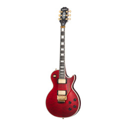 Epiphone Alex Lifeson Les Paul Custom Axcess Quilt Ruby