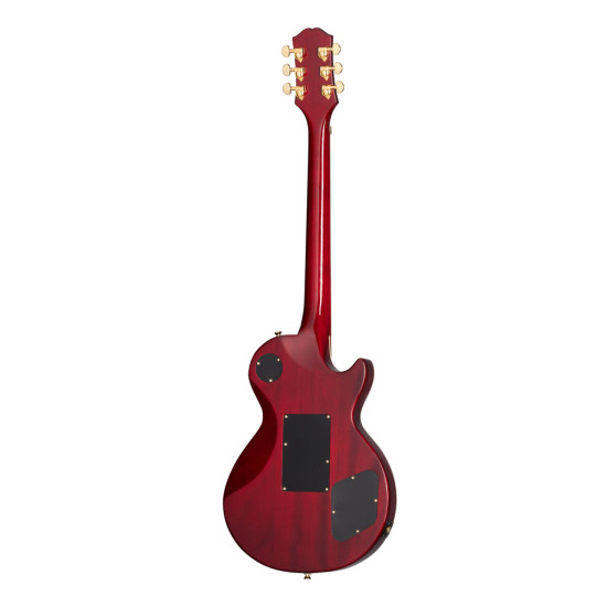 Epiphone Alex Lifeson Les Paul Custom Axcess Quilt Ruby