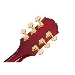 Epiphone Alex Lifeson Les Paul Custom Axcess Quilt Ruby