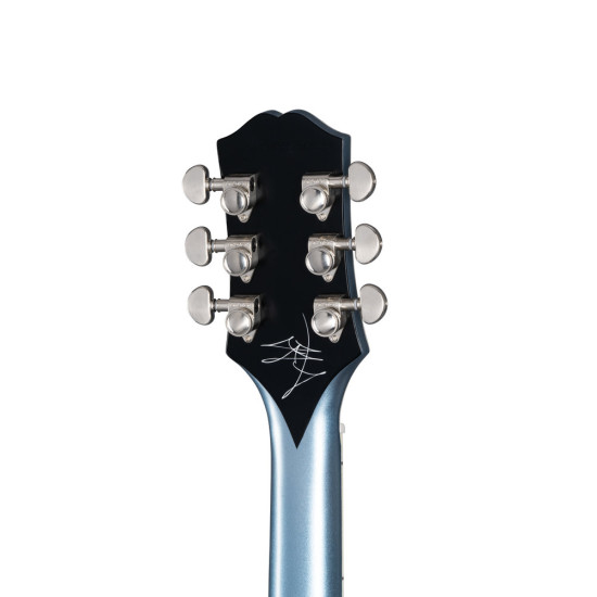 Epiphone Jared James Nichols Blues Power Les Paul Custom Aged Pelham Blue
