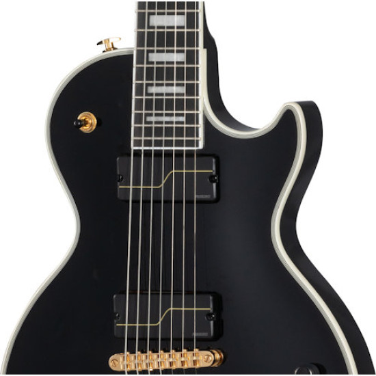 The Epiphone Matt Heafy Les Paul Custom Origin In Case Ebony