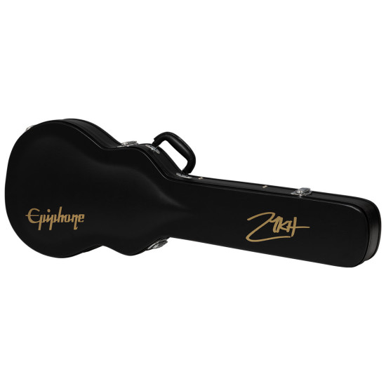 The Epiphone Matt Heafy Les Paul Custom Origin In Case Ebony