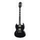Epiphone SG Prophecy Aged Jet Black Metallic Left Handed