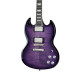 Epiphone SG Modern Figured Purple Burst includes gig bag