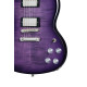 Epiphone SG Modern Figured Purple Burst includes gig bag