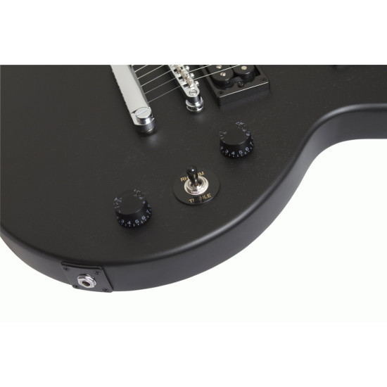 The Epiphone Les Paul Special Satin E1 Ebony The Epiphone Les Paul Special Satin E1 Ebony