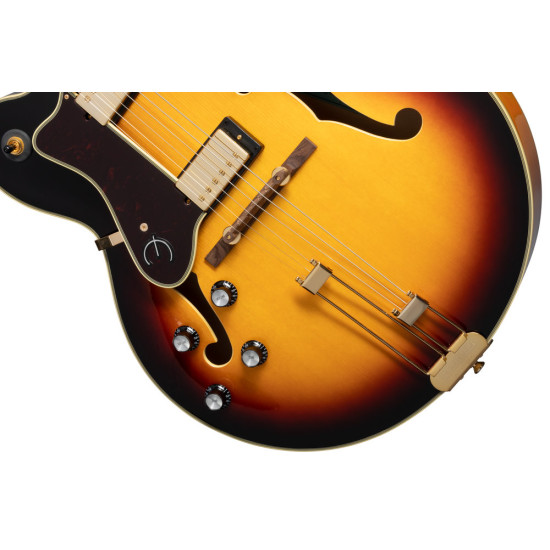 Epiphone Broadway Vintage Sunburst - Left Handed