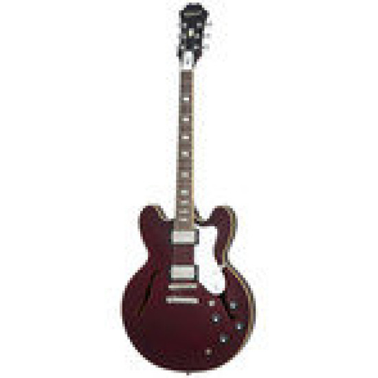 Epiphone Noel Gallagher Riviera In Case Wine Red