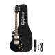 The Epiphone Power Players Les Paul Pack Dark Matter Ebony