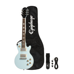 The Epiphone Power Players Les Paul Ice in Blue