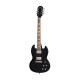 The Epiphone Power Players SG Pack Dark Matter Ebony