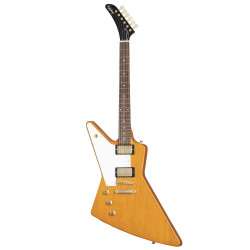 Epiphone 1958 Korina Explorer (White Pickguard), Aged Natural Left Handed