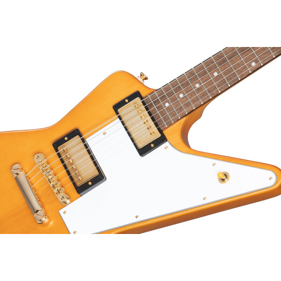 Epiphone 1958 Korina Explorer (White Pickguard), Aged Natural Epiphone 1958 Korina Explorer (White Pickguard), Aged Natural