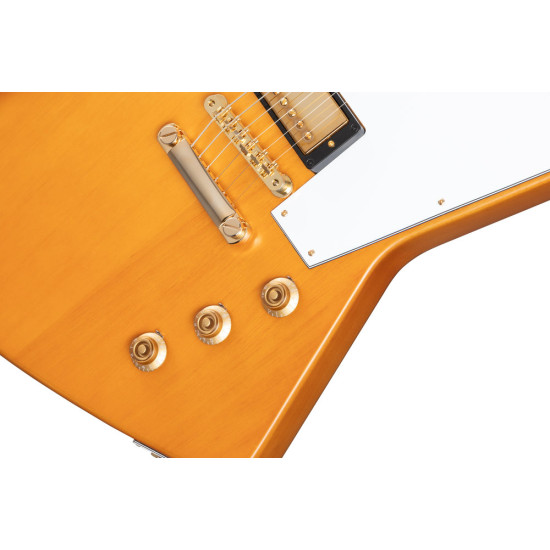 Epiphone 1958 Korina Explorer (White Pickguard), Aged Natural Epiphone 1958 Korina Explorer (White Pickguard), Aged Natural