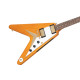 Epiphone 1958 Korina Flying V (White Pickguard), Aged Natural