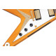 Epiphone 1958 Korina Flying V (White Pickguard), Aged Natural