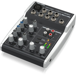 Behringer Xenyx 502S 5 Channel Mixer With USB